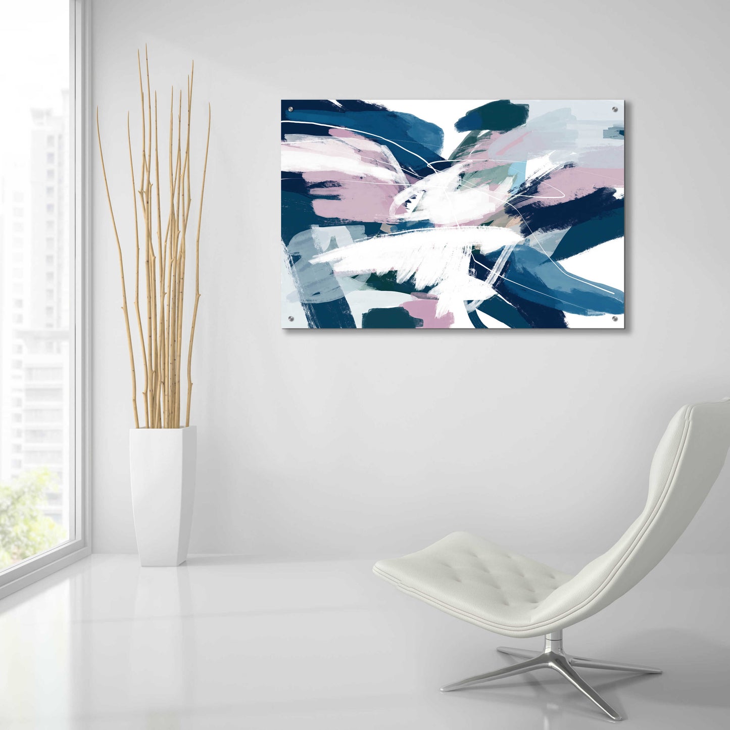 Epic Art 'Sunday Morning 2' by Christov Art, Acrylic Glass Wall Art,36x24