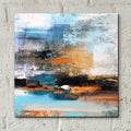 Warm Sunset by Christov Art - 12x12 acrylic wall art in a room