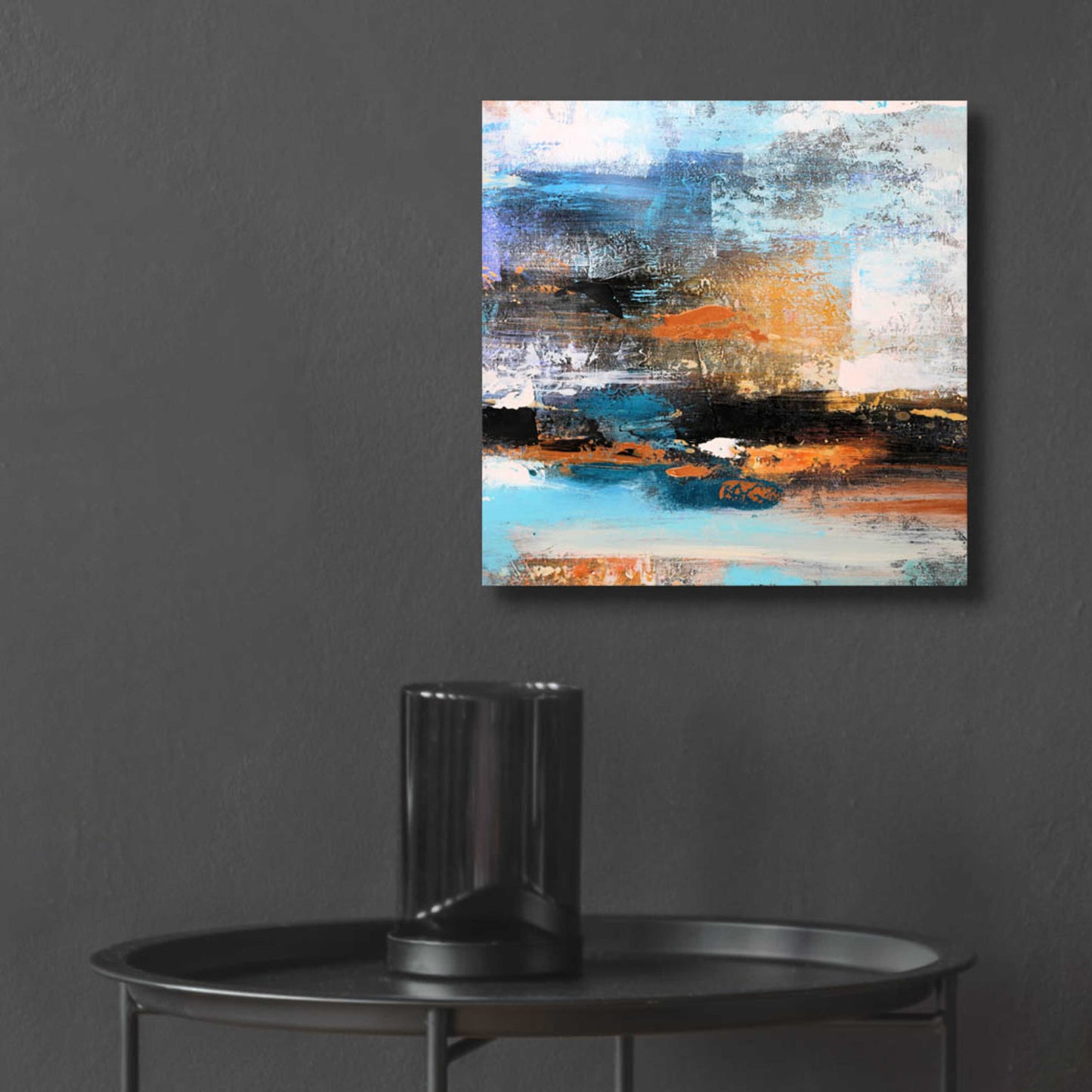 Epic Art 'Warm Sunset' by Christov Art, Acrylic Glass Wall Art,12x12