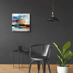 Warm Sunset by Christov Art - 24x24 acrylic wall art in a room