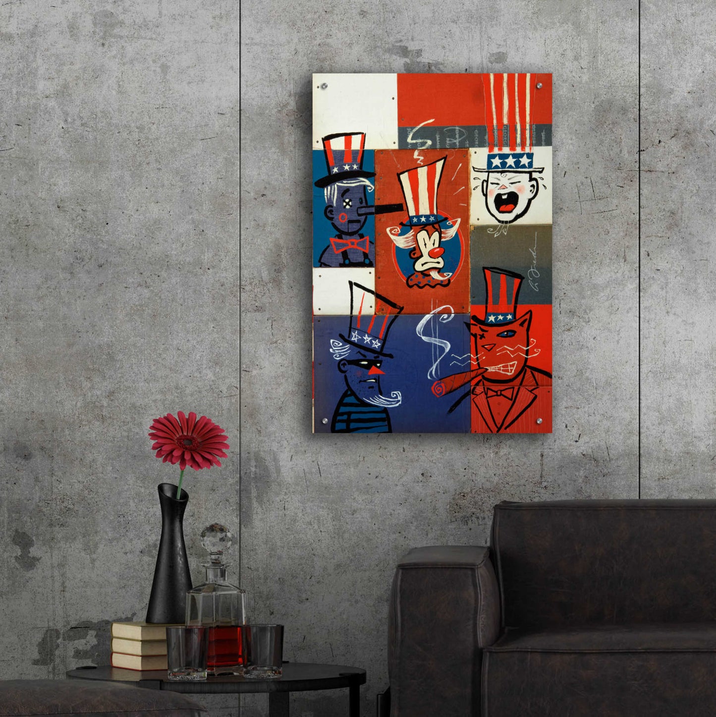 Epic Art 'Congress' by Anthony Freda, Acrylic Glass Wall Art,24x36