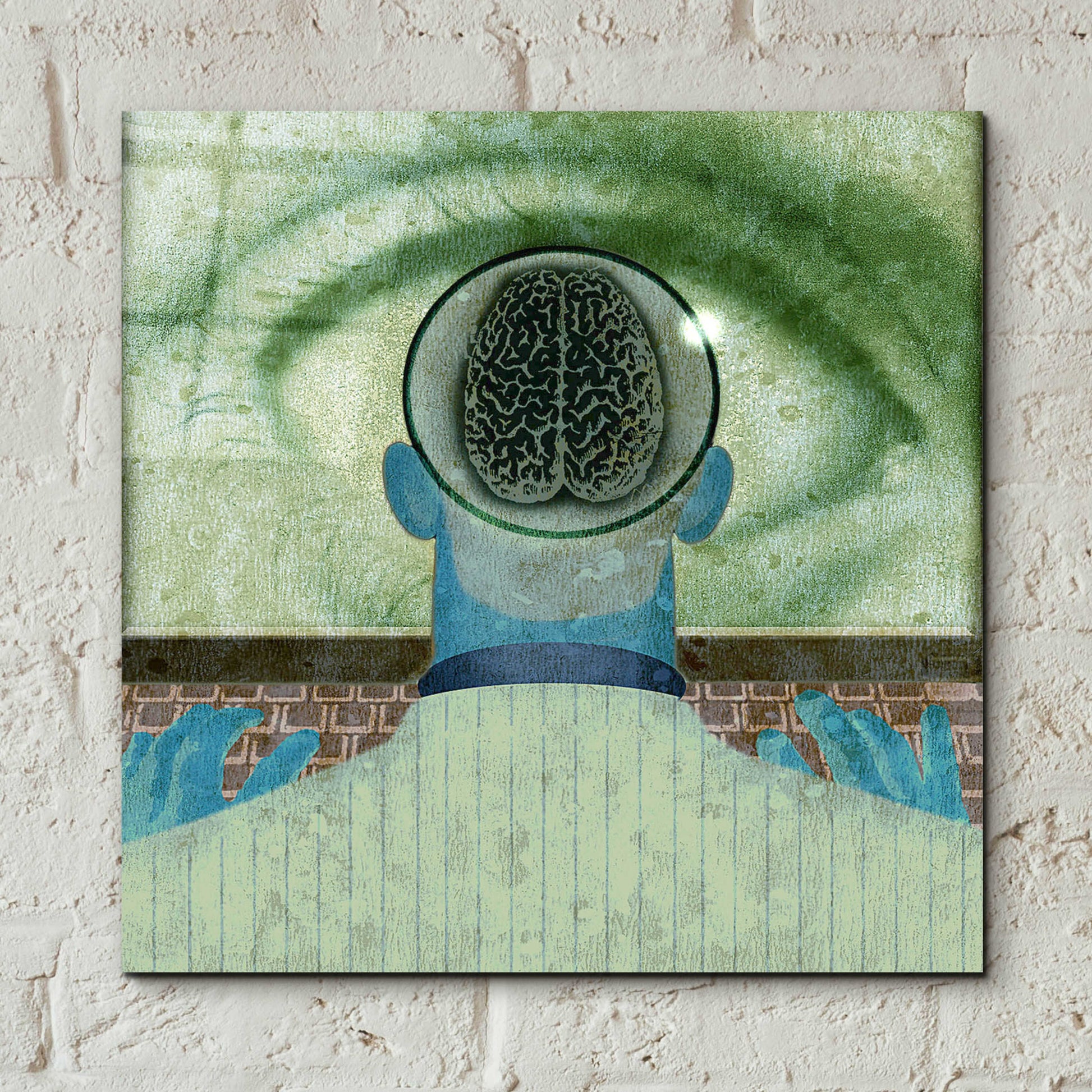 Epic Art 'Minds Eye' by Anthony Freda, Acrylic Glass Wall Art,12x12