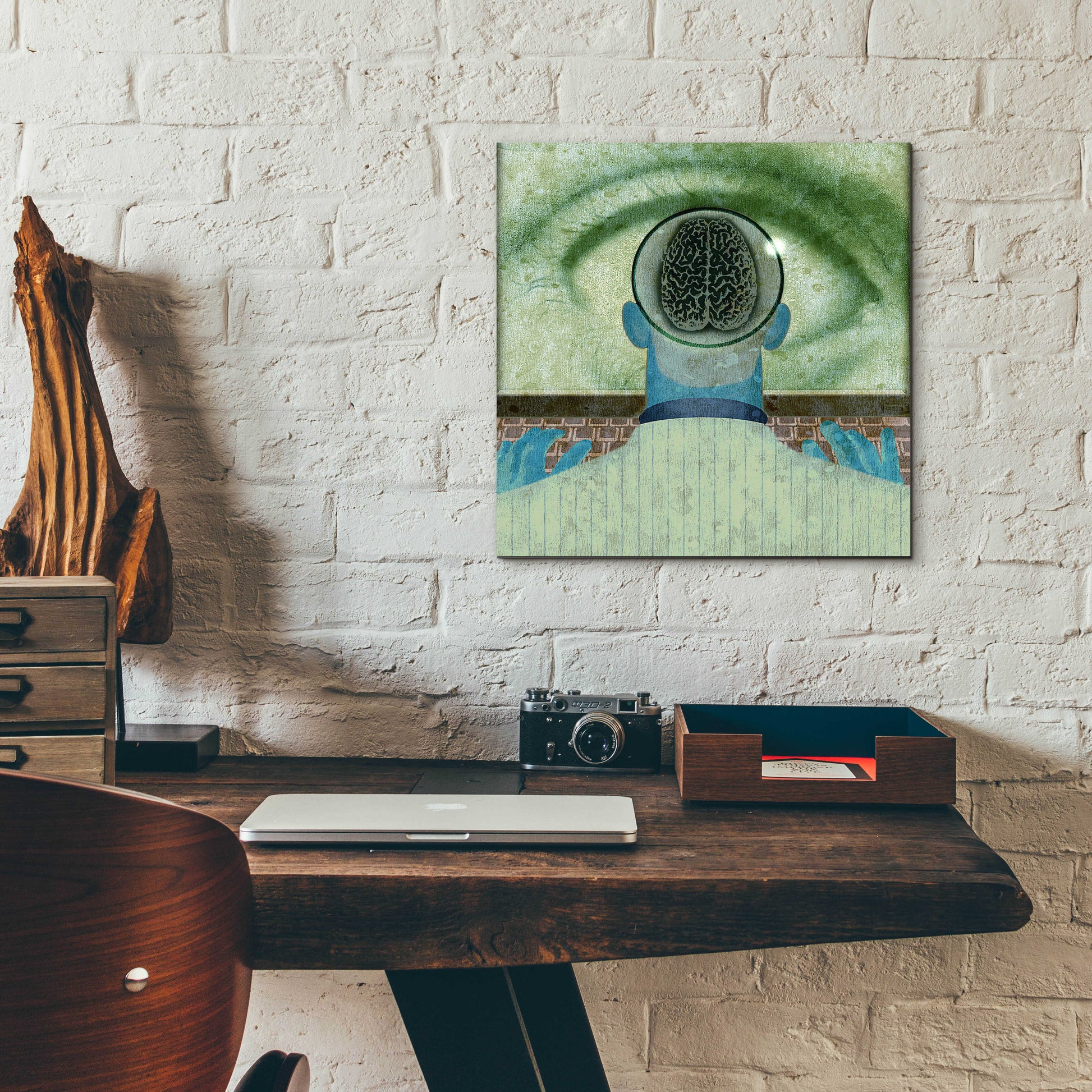 Epic Art 'Minds Eye' by Anthony Freda, Acrylic Glass Wall Art,12x12