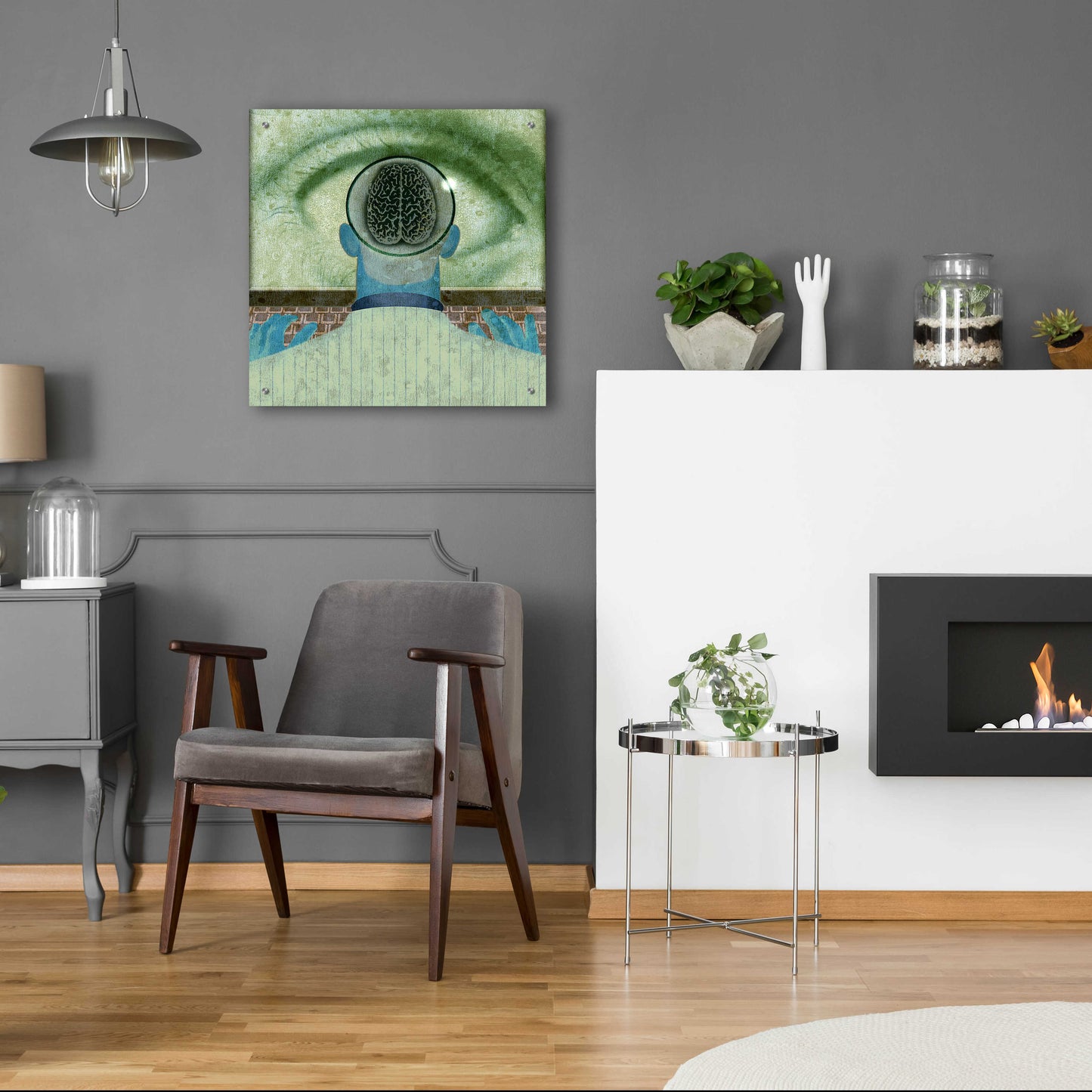 Epic Art 'Minds Eye' by Anthony Freda, Acrylic Glass Wall Art,24x24