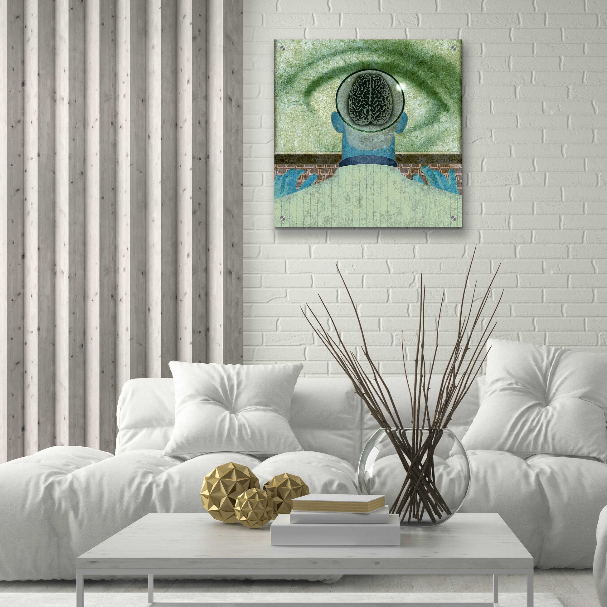 Epic Art 'Minds Eye' by Anthony Freda, Acrylic Glass Wall Art,24x24