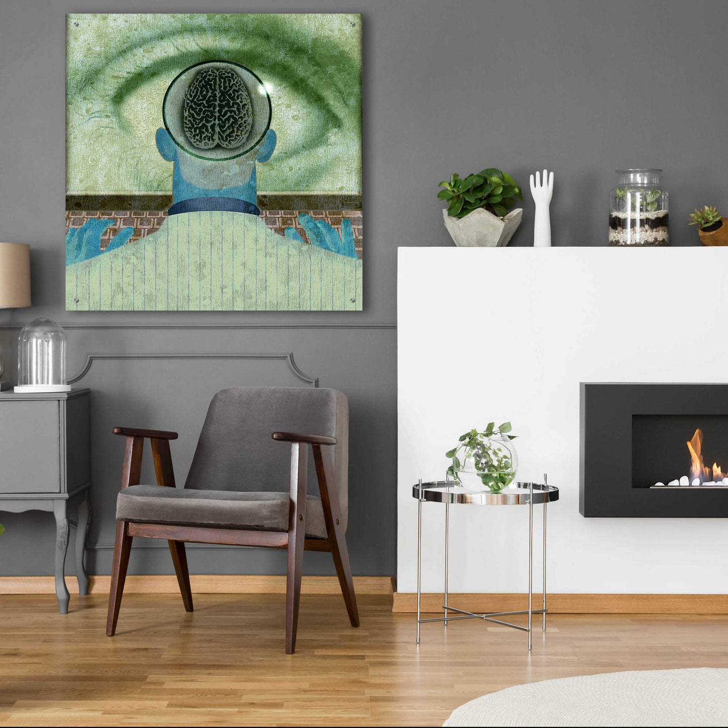 Epic Art 'Minds Eye' by Anthony Freda, Acrylic Glass Wall Art,36x36