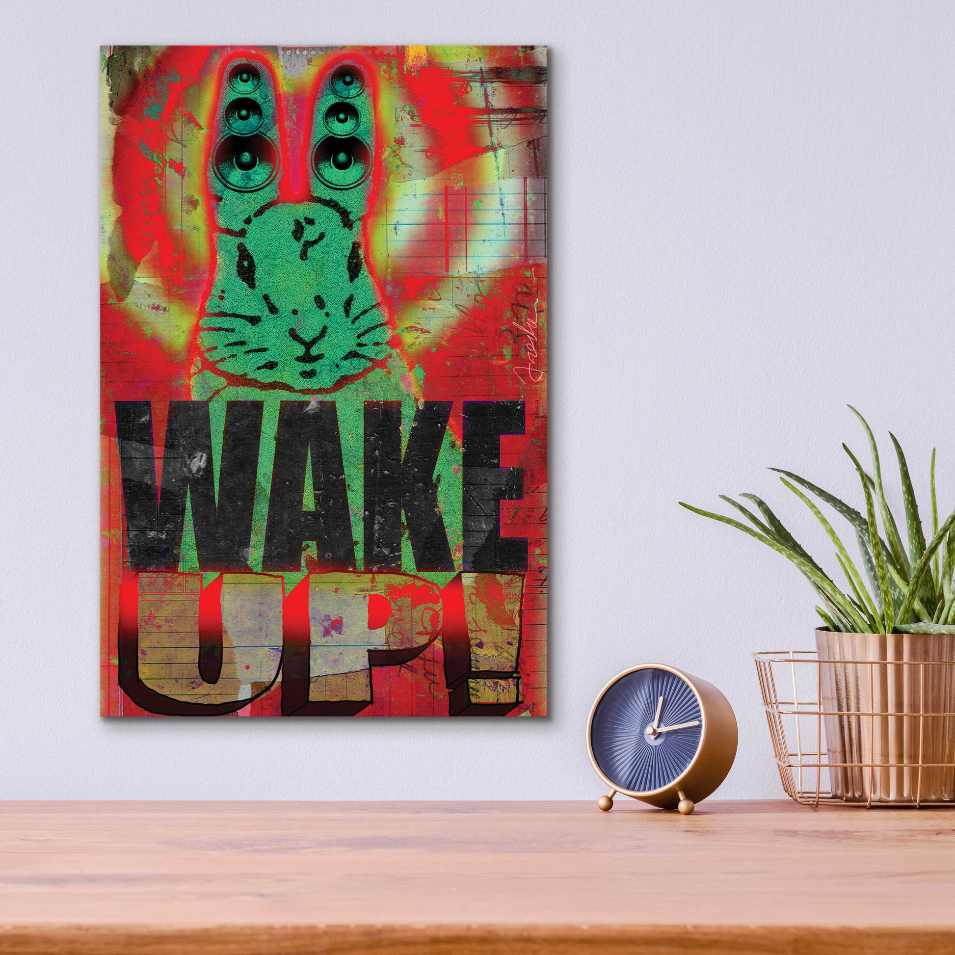 Epic Art 'Wake Up' by Anthony Freda, Acrylic Glass Wall Art,12x16