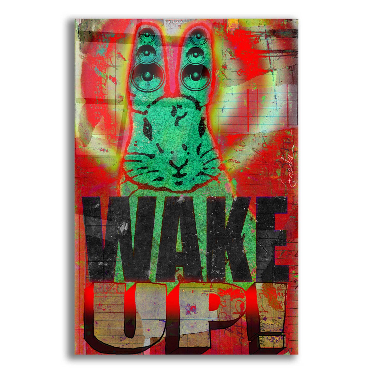 Epic Art 'Wake Up' by Anthony Freda, Acrylic Glass Wall Art,12x16