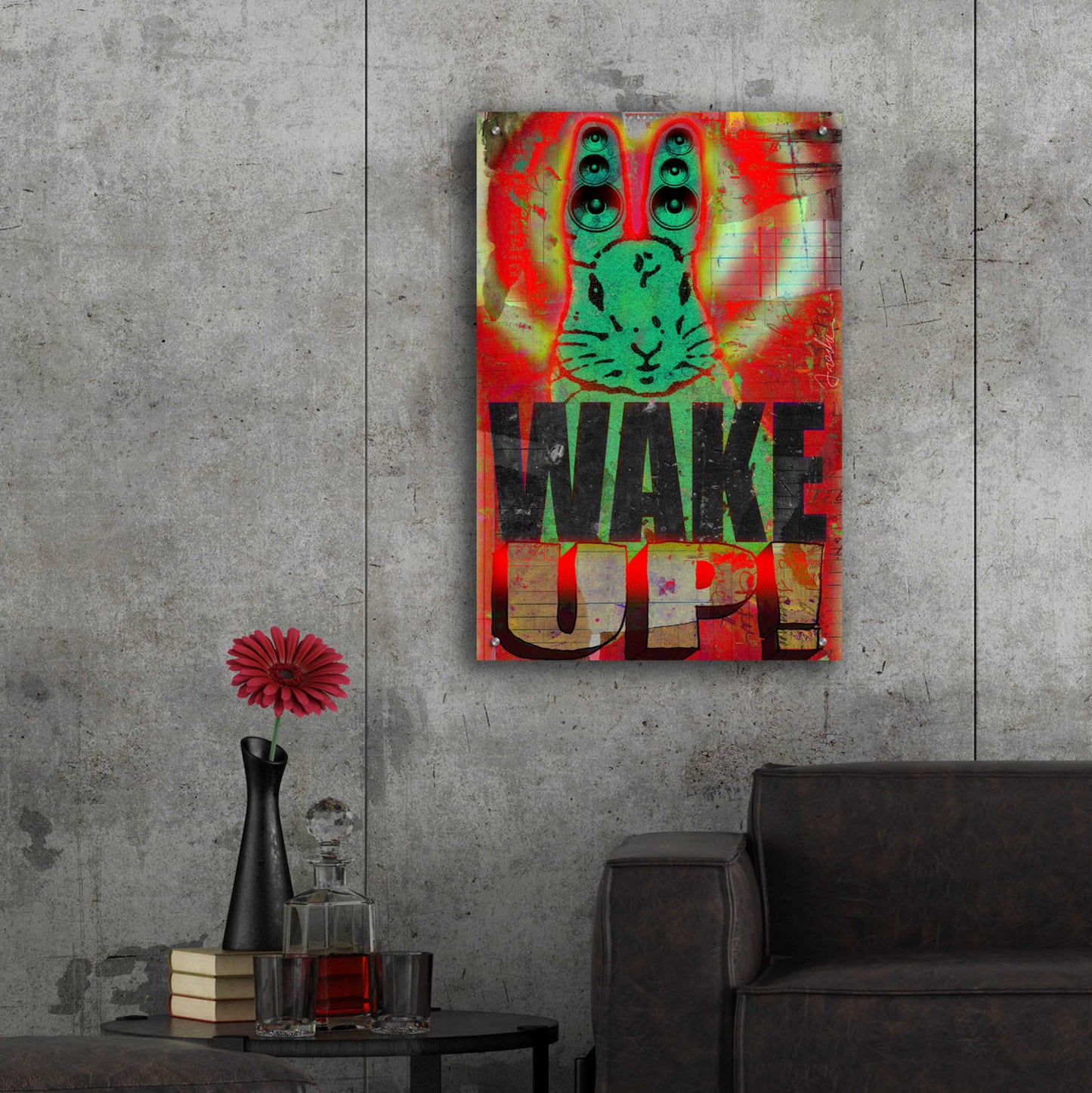 Epic Art 'Wake Up' by Anthony Freda, Acrylic Glass Wall Art,24x36