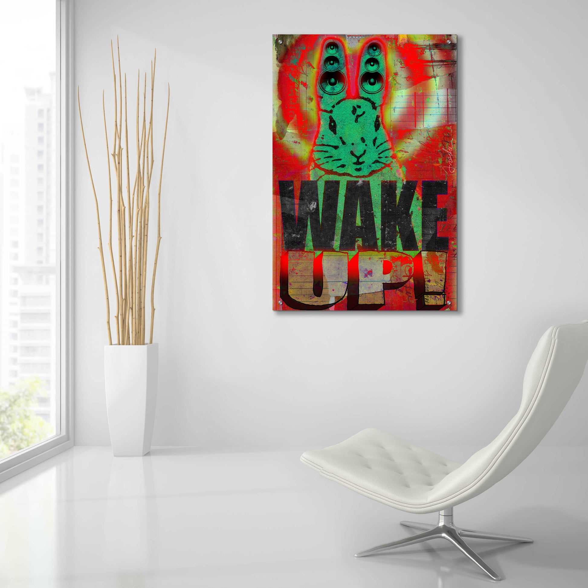 Epic Art 'Wake Up' by Anthony Freda, Acrylic Glass Wall Art,24x36