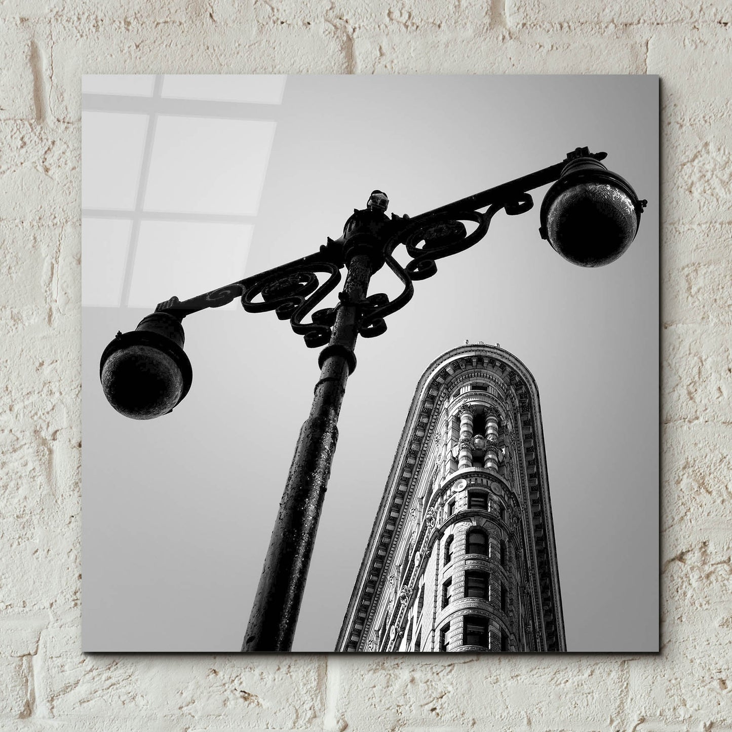 Epic Art 'NYC Flat Iron' by Nina Papiorek, Acrylic Glass Wall Art,12x12