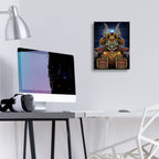 Epic Art 'Samurai' by Flyland Designs, Acrylic Glass Wall Art,12x16