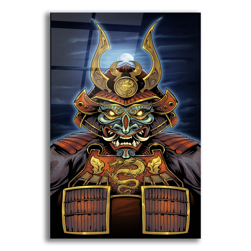 Epic Art 'Samurai' by Flyland Designs, Acrylic Glass Wall Art