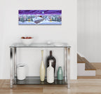 Epic Art 'Christmas Woods' by Flyland Designs, Acrylic Glass Wall Art,36x12