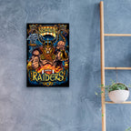 Epic Art 'Viking Sports Mascot' by Flyland Designs, Acrylic Glass Wall Art,16x24