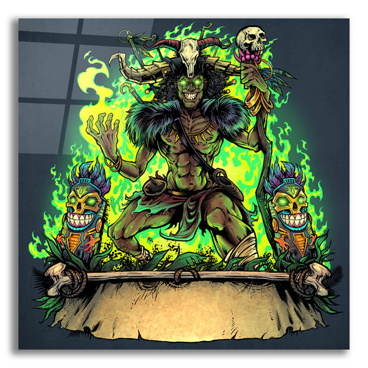 Epic Art 'Witch Doctor' by Flyland Designs, Acrylic Glass Wall Art