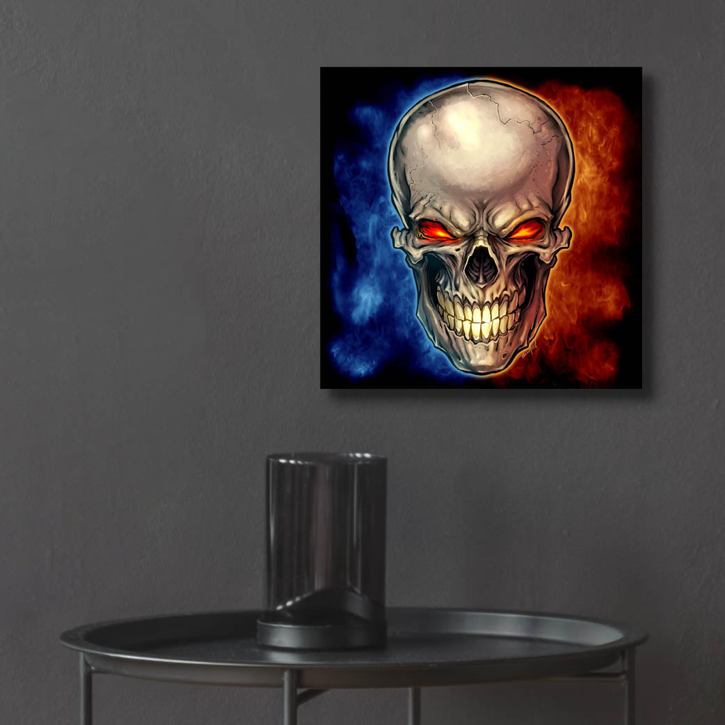 Epic Art 'Skull 2016' by Flyland Designs, Acrylic Glass Wall Art,12x12