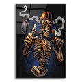 Epic Art 'Sledgehammer Skeleton Licensing' by Flyland Designs, Acrylic Glass Wall Art