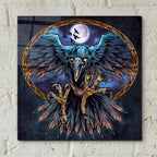 Epic Art 'Corax Russ Logo Design' by Flyland Designs, Acrylic Glass Wall Art,12x12