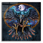 Epic Art 'Corax Russ Logo Design' by Flyland Designs, Acrylic Glass Wall Art