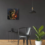 Epic Art 'Gangster Hip-Hop Zombie' by Flyland Designs, Acrylic Glass Wall Art,24x24