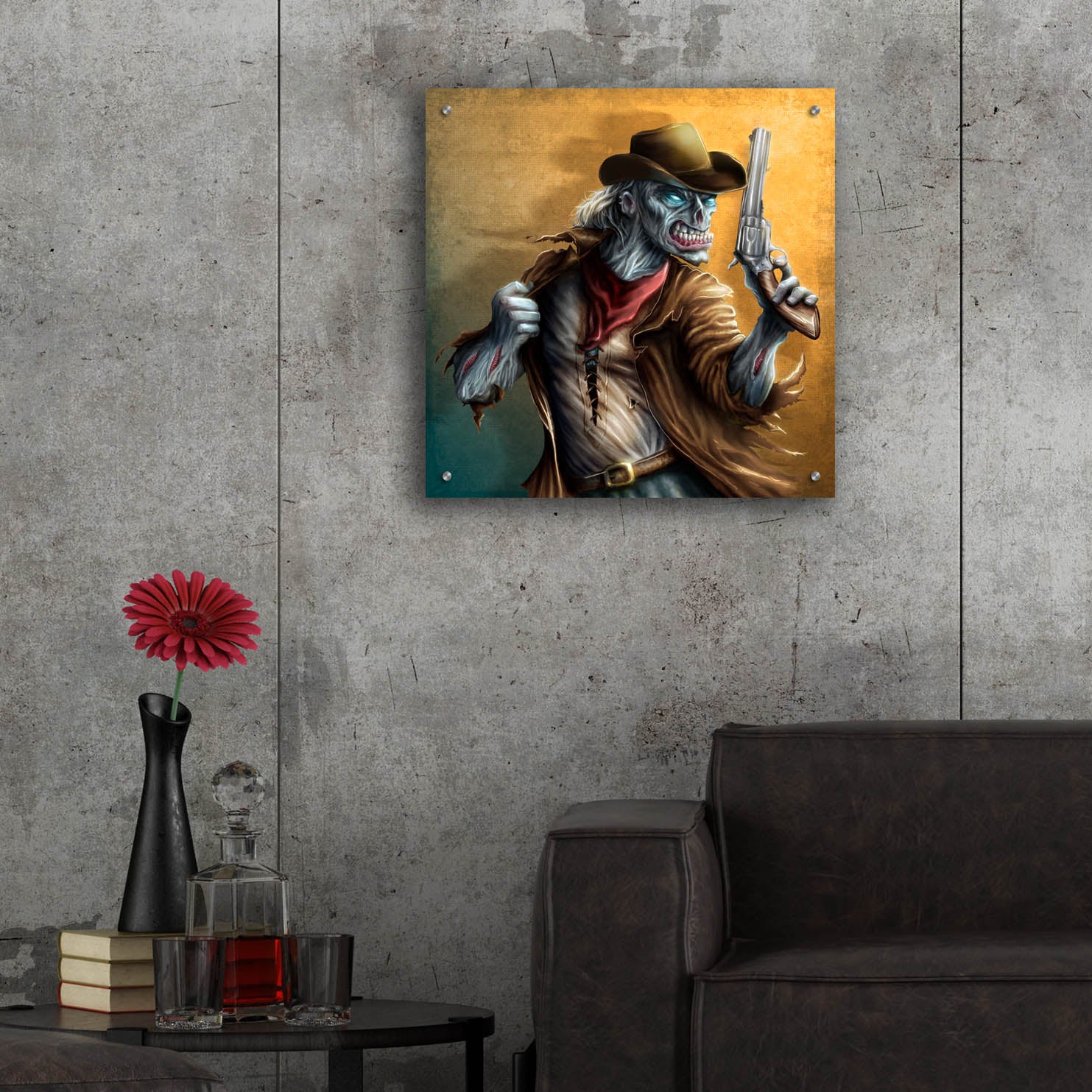 Epic Art 'The Drifter' by Flyland Designs, Acrylic Glass Wall Art,24x24