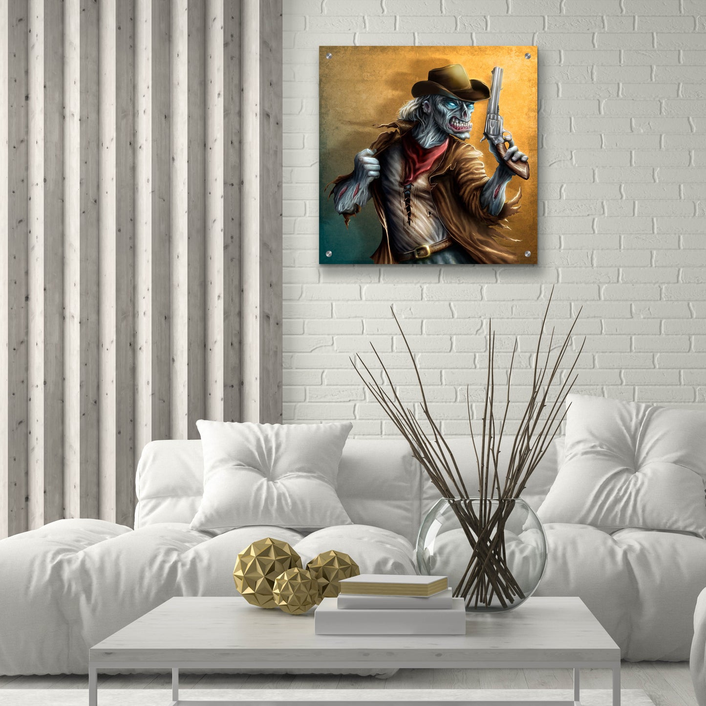 Epic Art 'The Drifter' by Flyland Designs, Acrylic Glass Wall Art,24x24