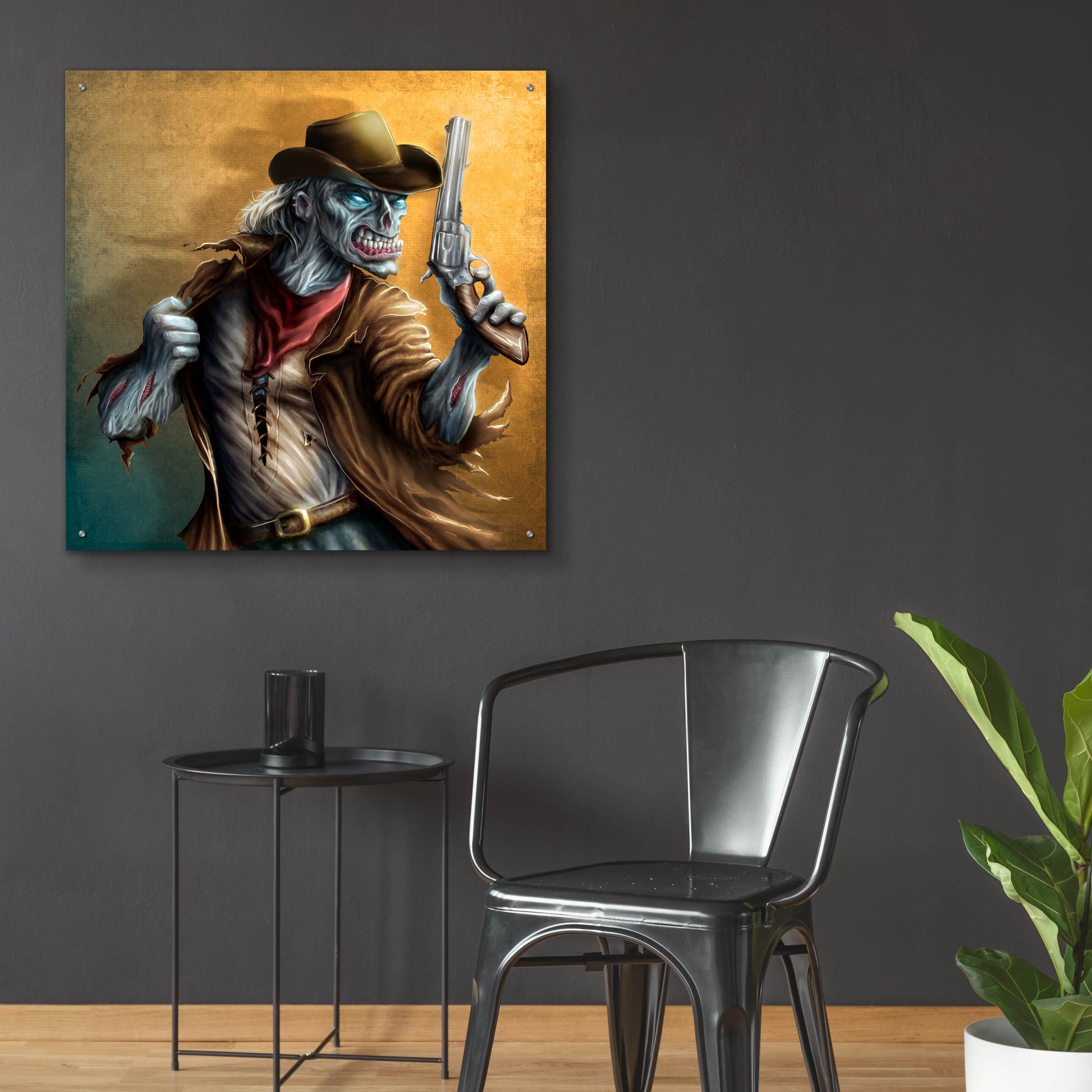 Epic Art 'The Drifter' by Flyland Designs, Acrylic Glass Wall Art,36x36