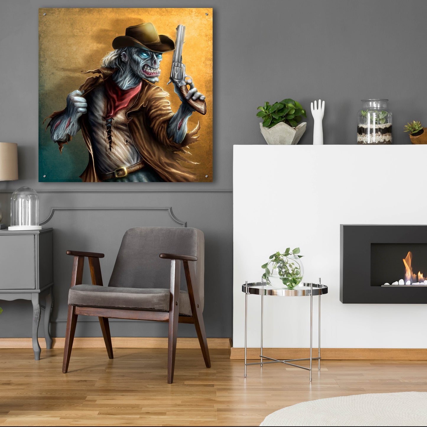 Epic Art 'The Drifter' by Flyland Designs, Acrylic Glass Wall Art,36x36