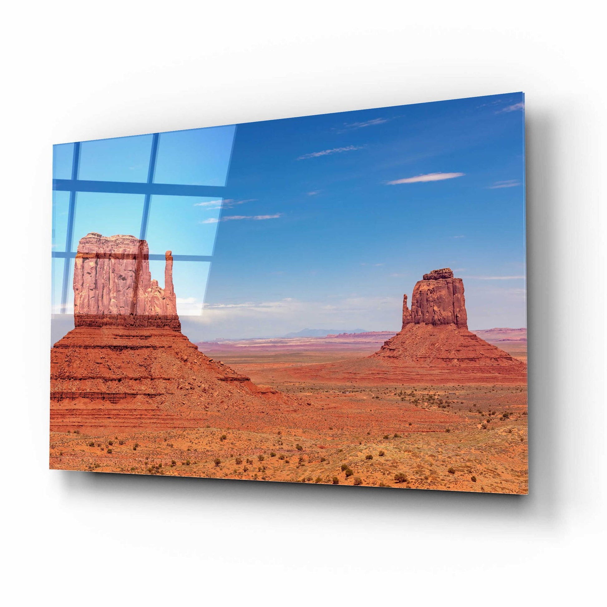 Epic Art 'Utah - Monument Valley 2' by Epic Portfolio, Acrylic Glass Wall Art,16x12