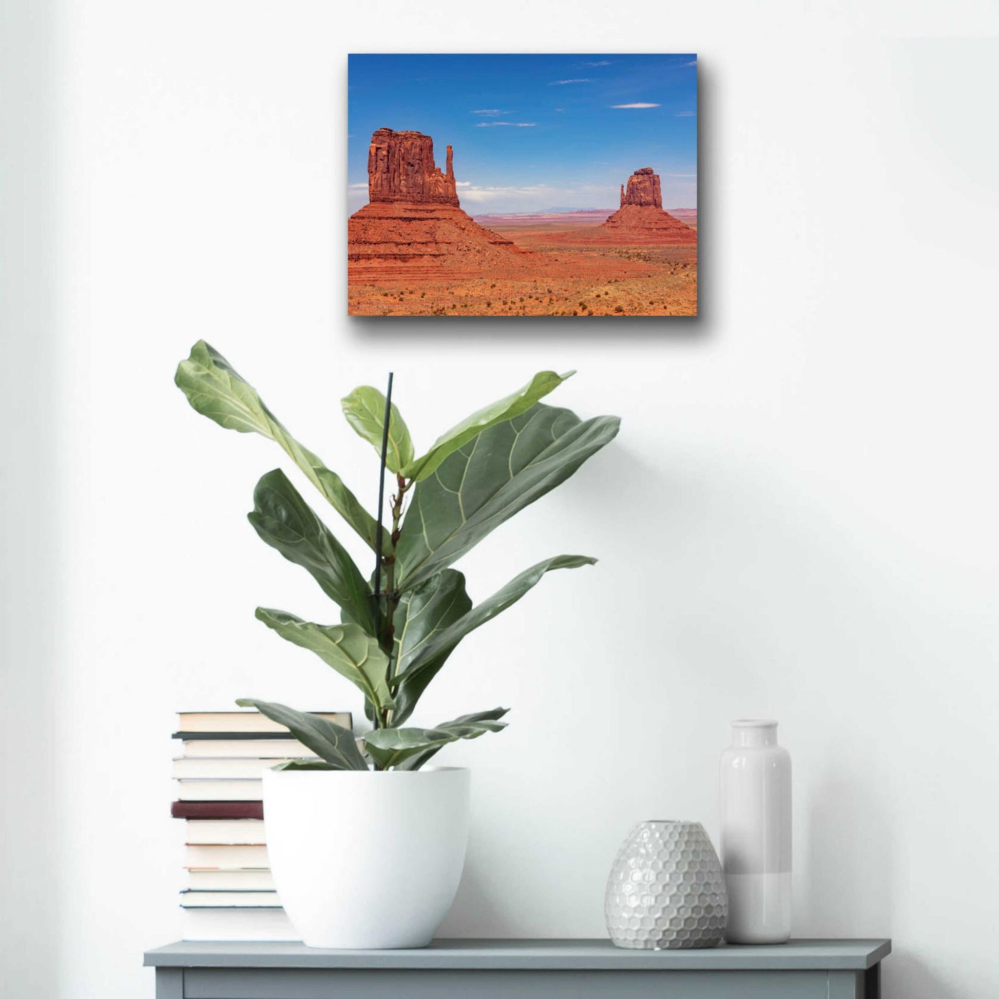 Epic Art 'Utah - Monument Valley 2' by Epic Portfolio, Acrylic Glass Wall Art,16x12