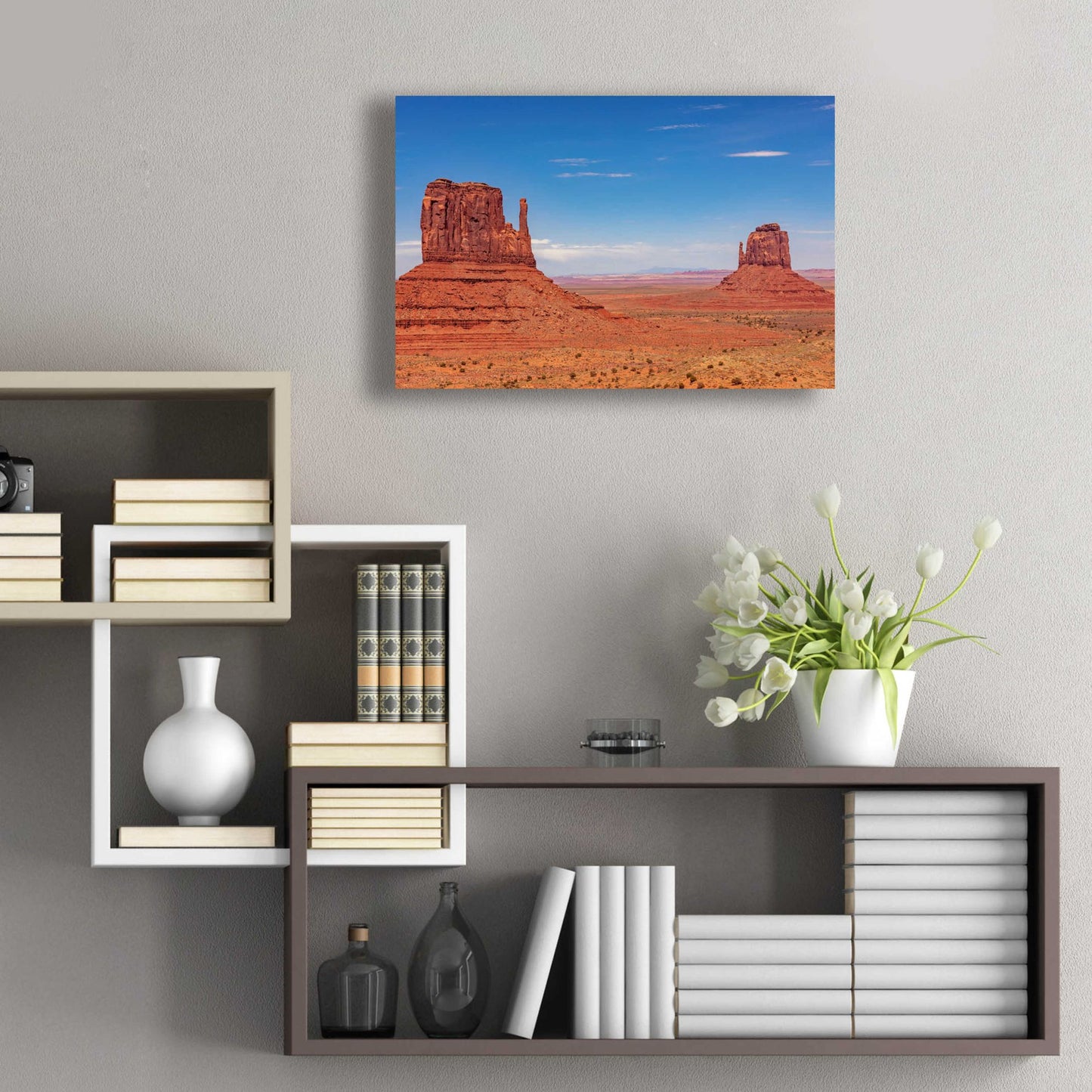 Epic Art 'Utah - Monument Valley 2' by Epic Portfolio, Acrylic Glass Wall Art,24x16