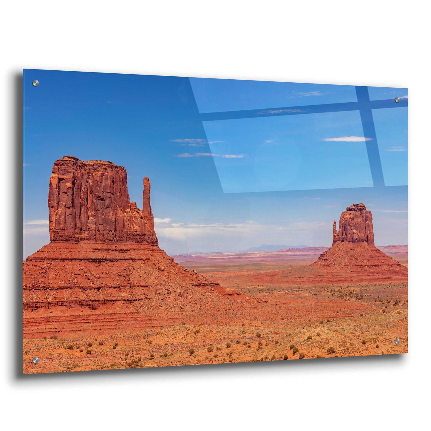 Epic Art 'Utah - Monument Valley 2' by Epic Portfolio, Acrylic Glass Wall Art,36x24