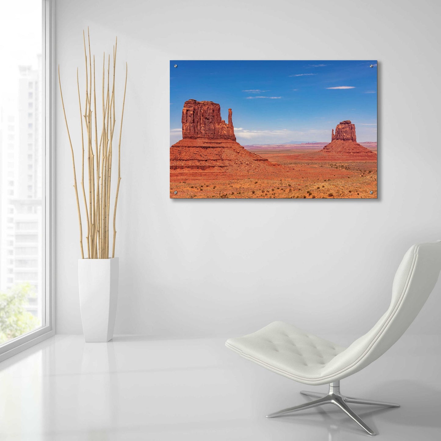 Epic Art 'Utah - Monument Valley 2' by Epic Portfolio, Acrylic Glass Wall Art,36x24