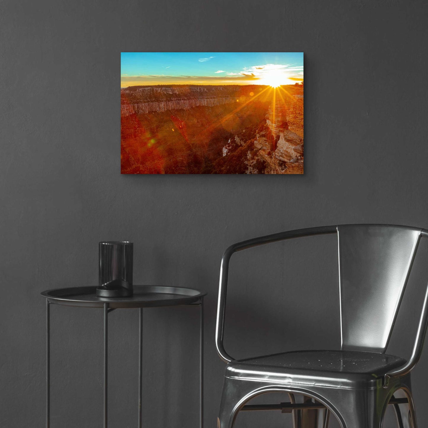 Epic Art 'Utah Sunset' by Epic Portfolio, Acrylic Glass Wall Art,24x16