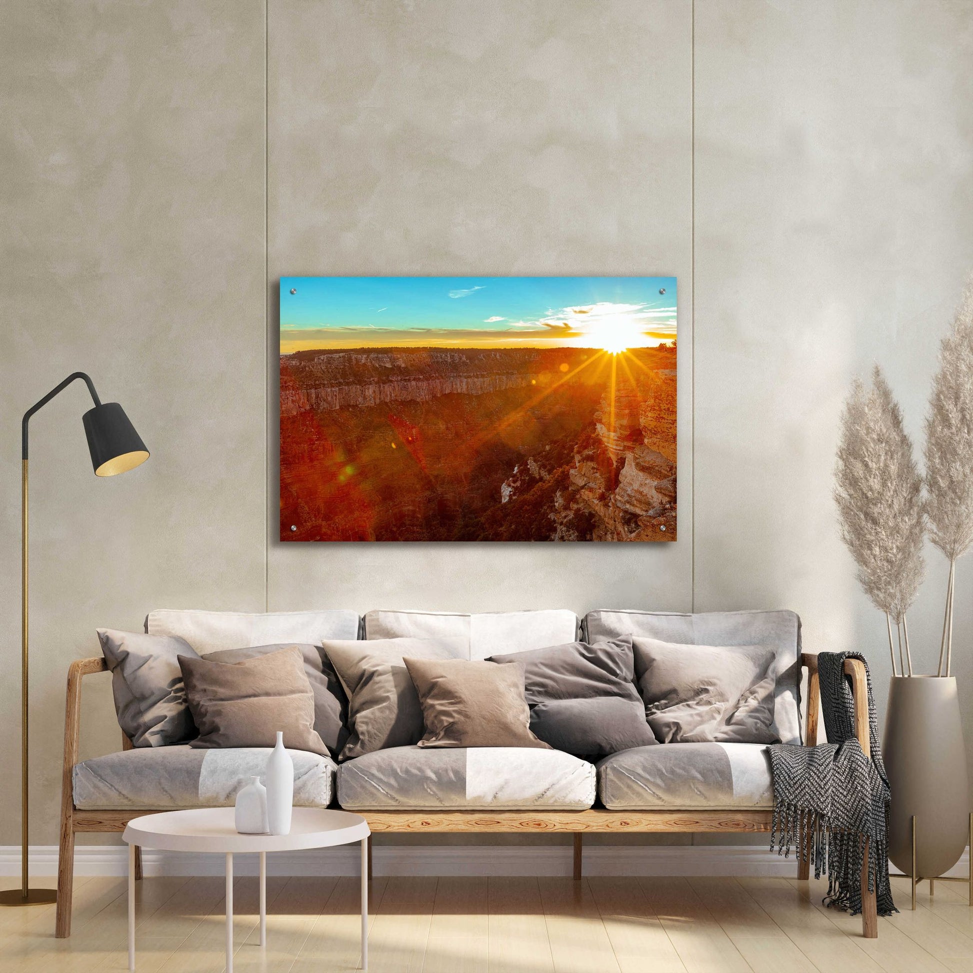 Epic Art 'Utah Sunset' by Epic Portfolio, Acrylic Glass Wall Art,36x24