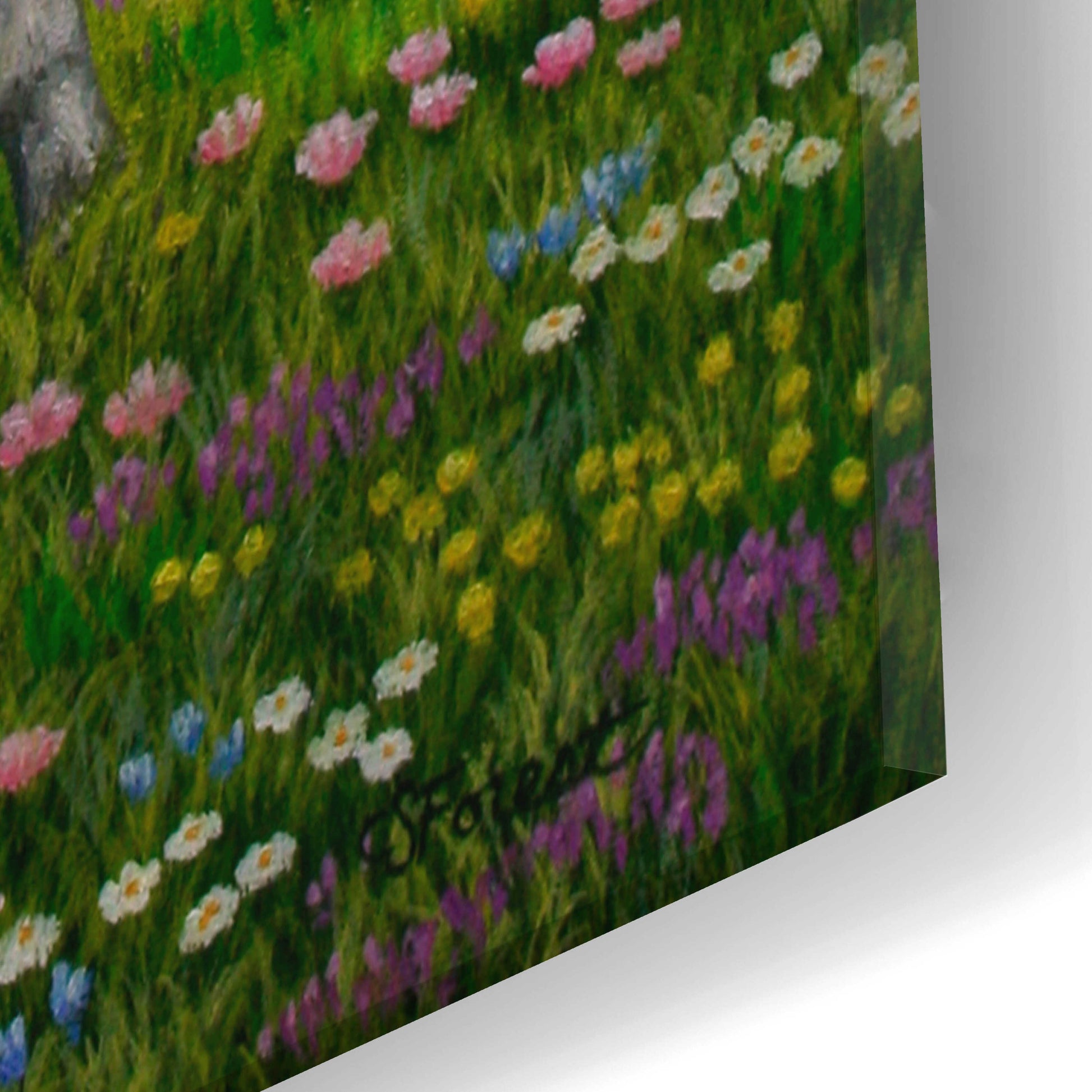 Epic Art 'Spring’s Gift' by Crista Forest, Acrylic Glass Wall Art,16x24