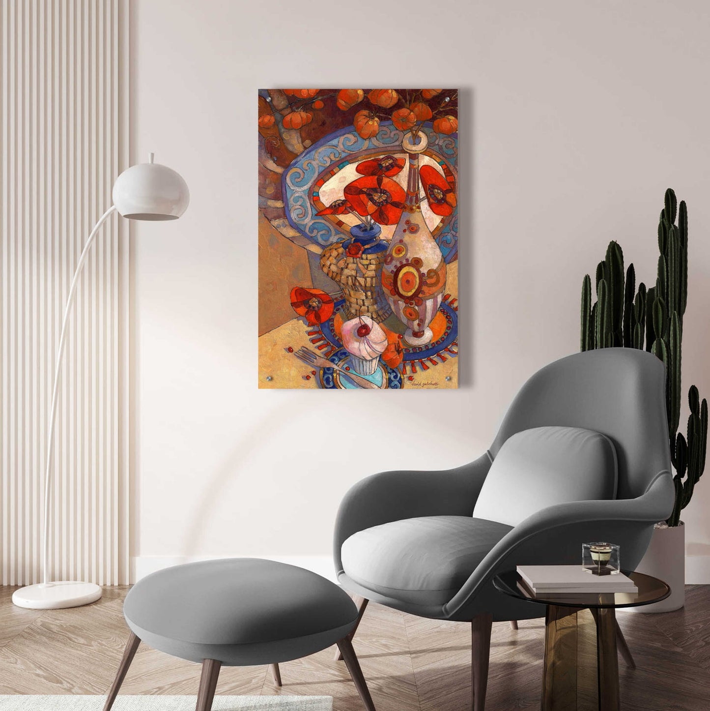 Epic Art 'Autumn Still Life' by David Galchutt, Acrylic Glass Wall Art,24x36