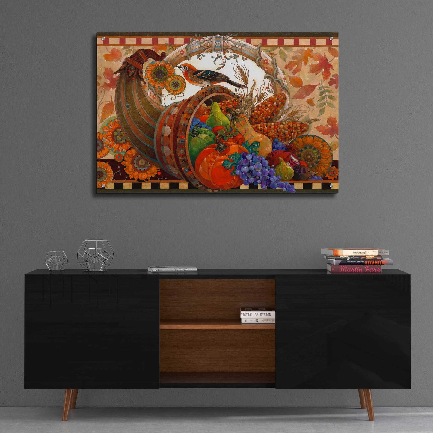 Epic Art 'Cornucopia' by David Galchutt, Acrylic Glass Wall Art,36x24