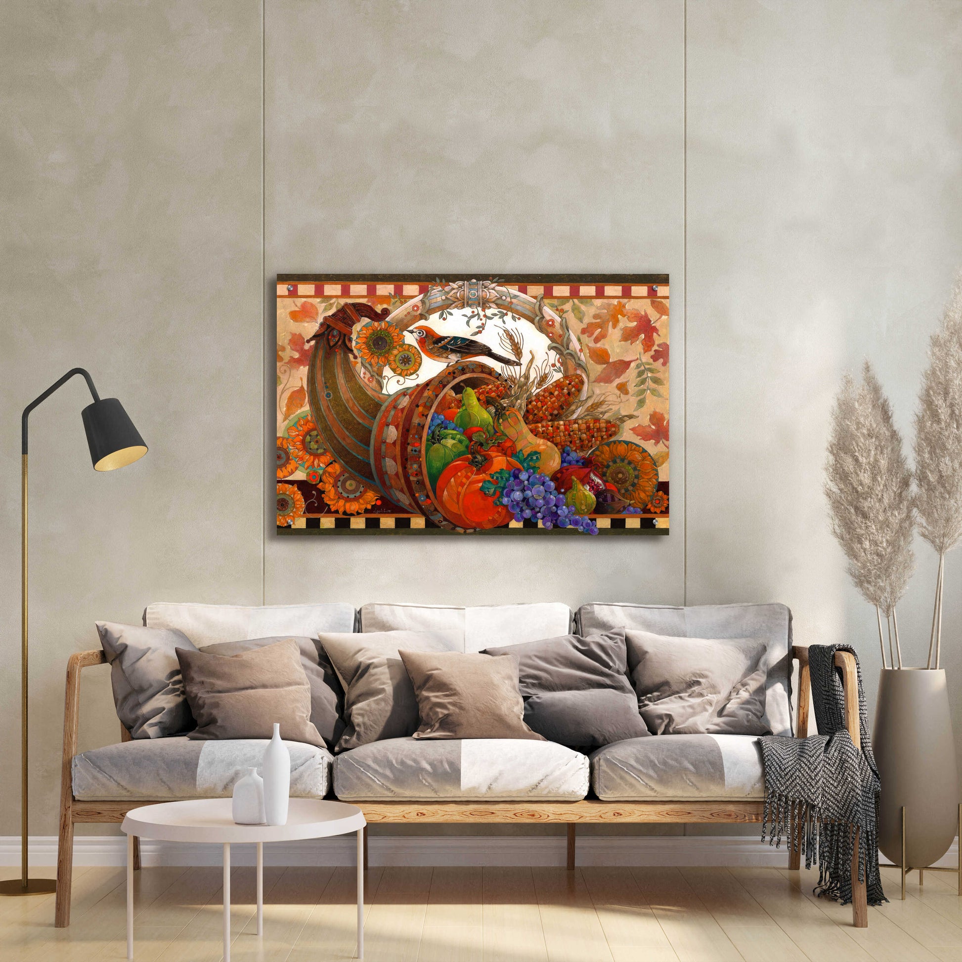 Epic Art 'Cornucopia' by David Galchutt, Acrylic Glass Wall Art,36x24