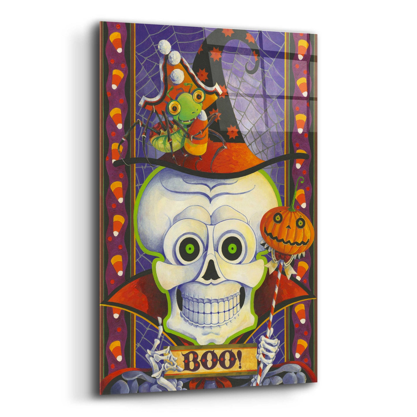 Epic Art 'Boo!' by David Galchutt, Acrylic Glass Wall Art,12x16