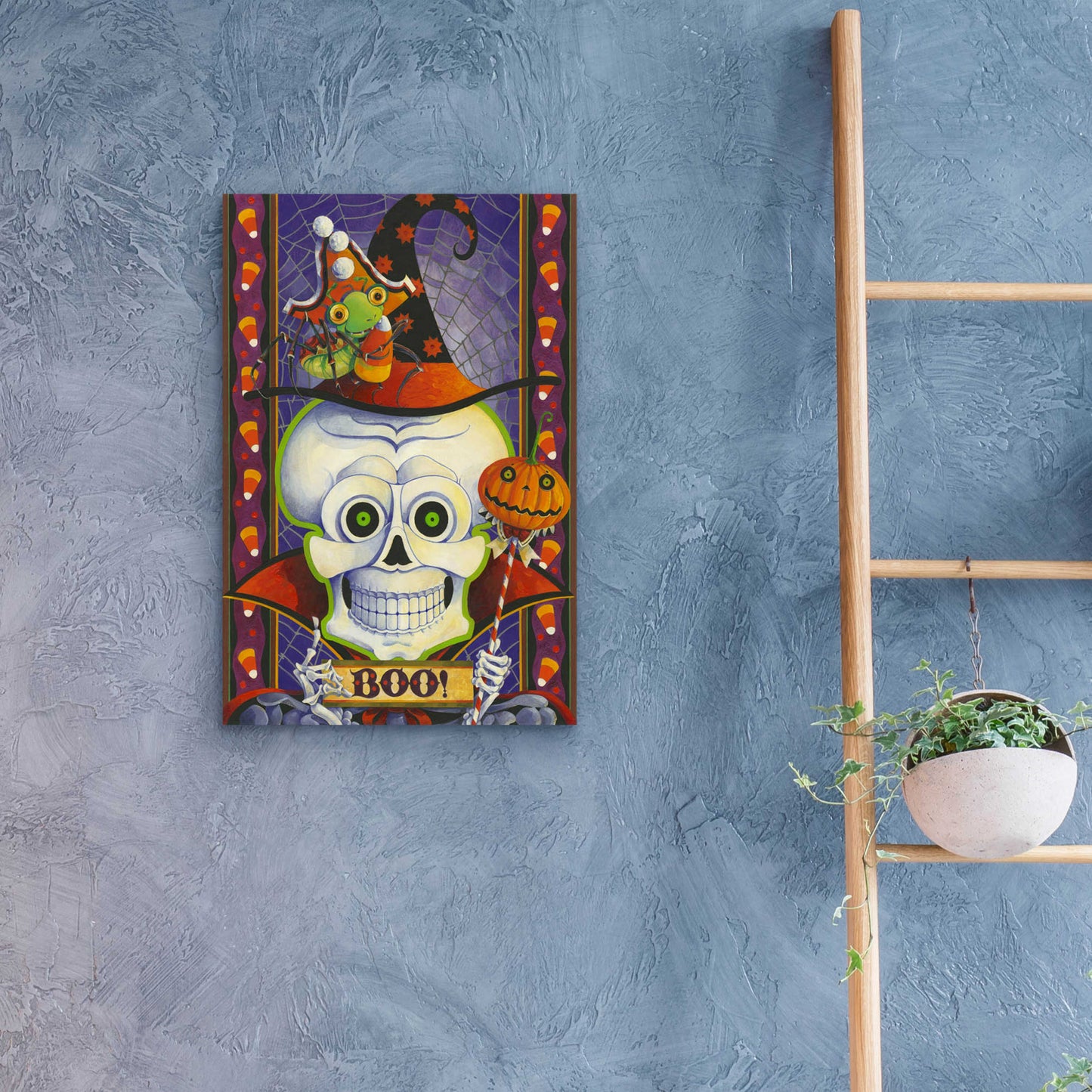 Epic Art 'Boo!' by David Galchutt, Acrylic Glass Wall Art,16x24