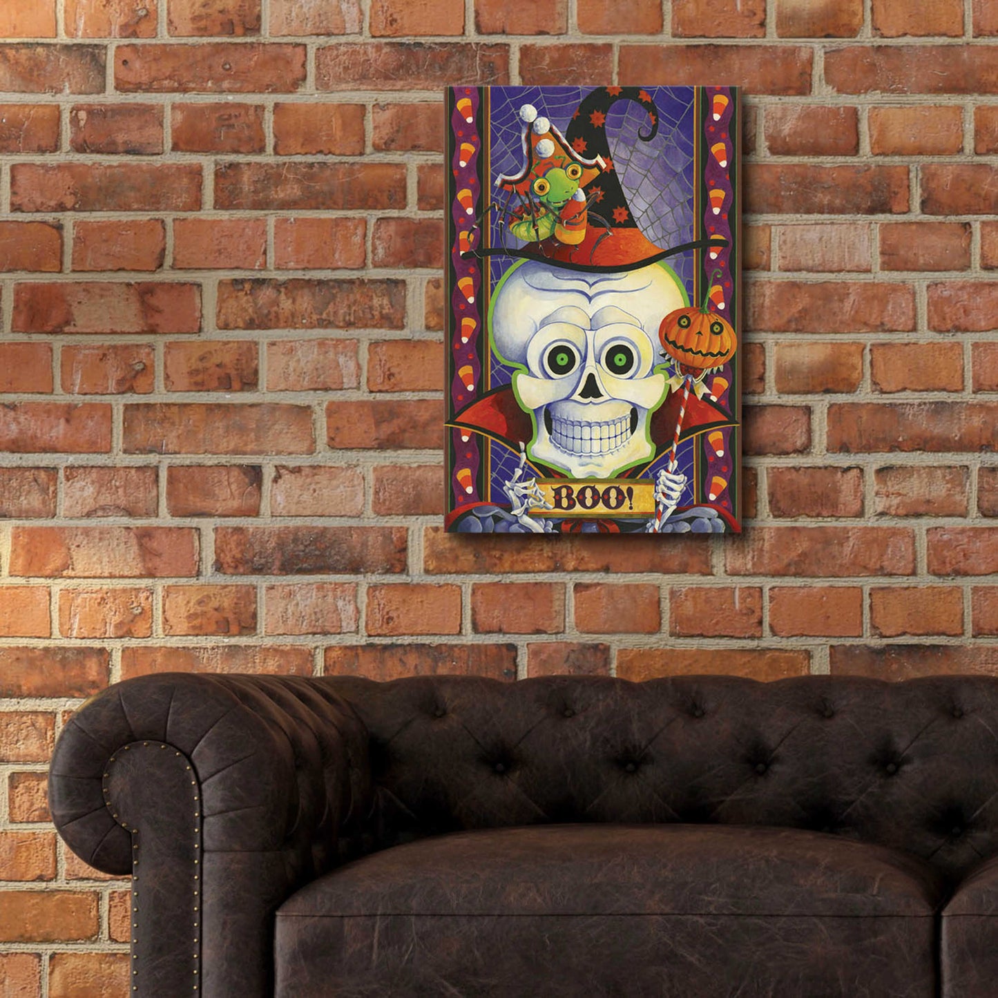 Epic Art 'Boo!' by David Galchutt, Acrylic Glass Wall Art,16x24