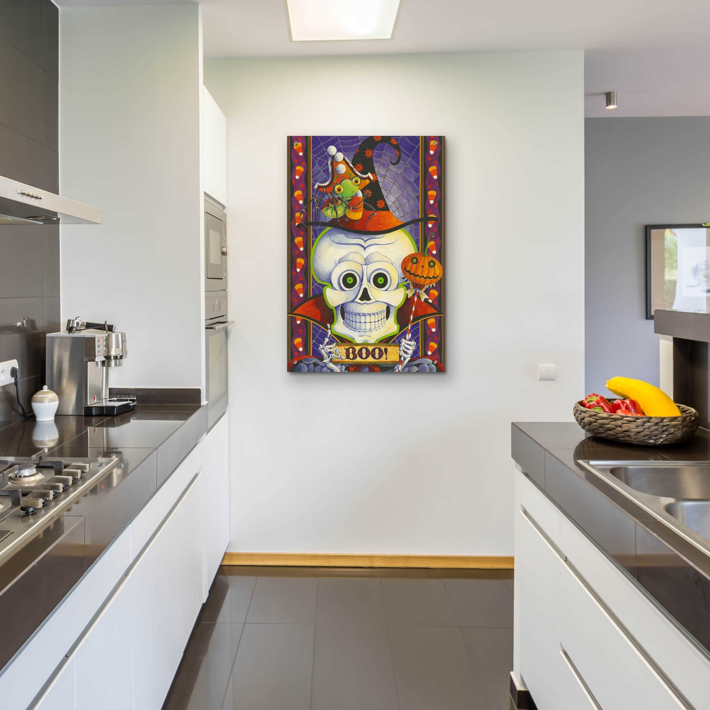 Epic Art 'Boo!' by David Galchutt, Acrylic Glass Wall Art,24x36