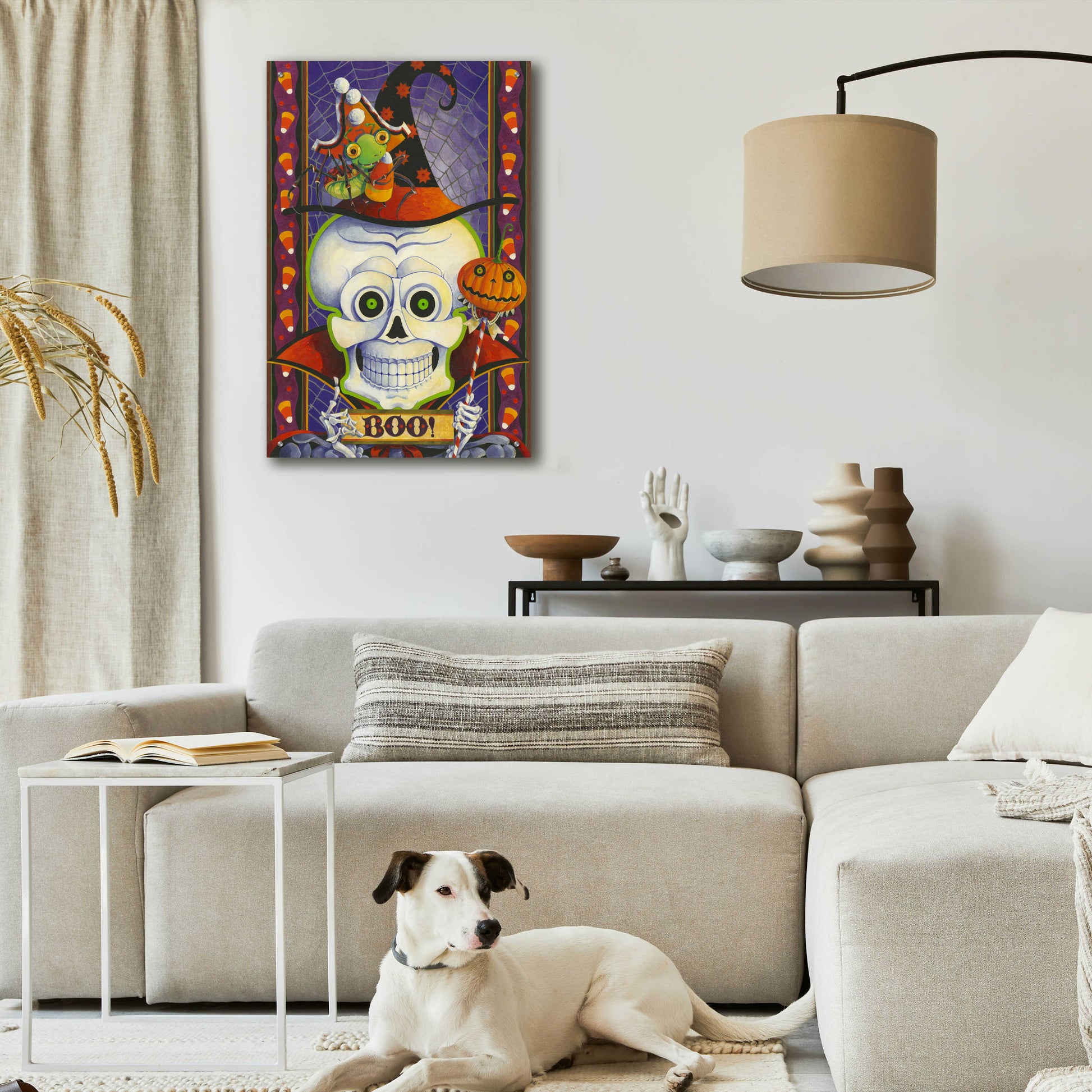 Epic Art 'Boo!' by David Galchutt, Acrylic Glass Wall Art,24x36