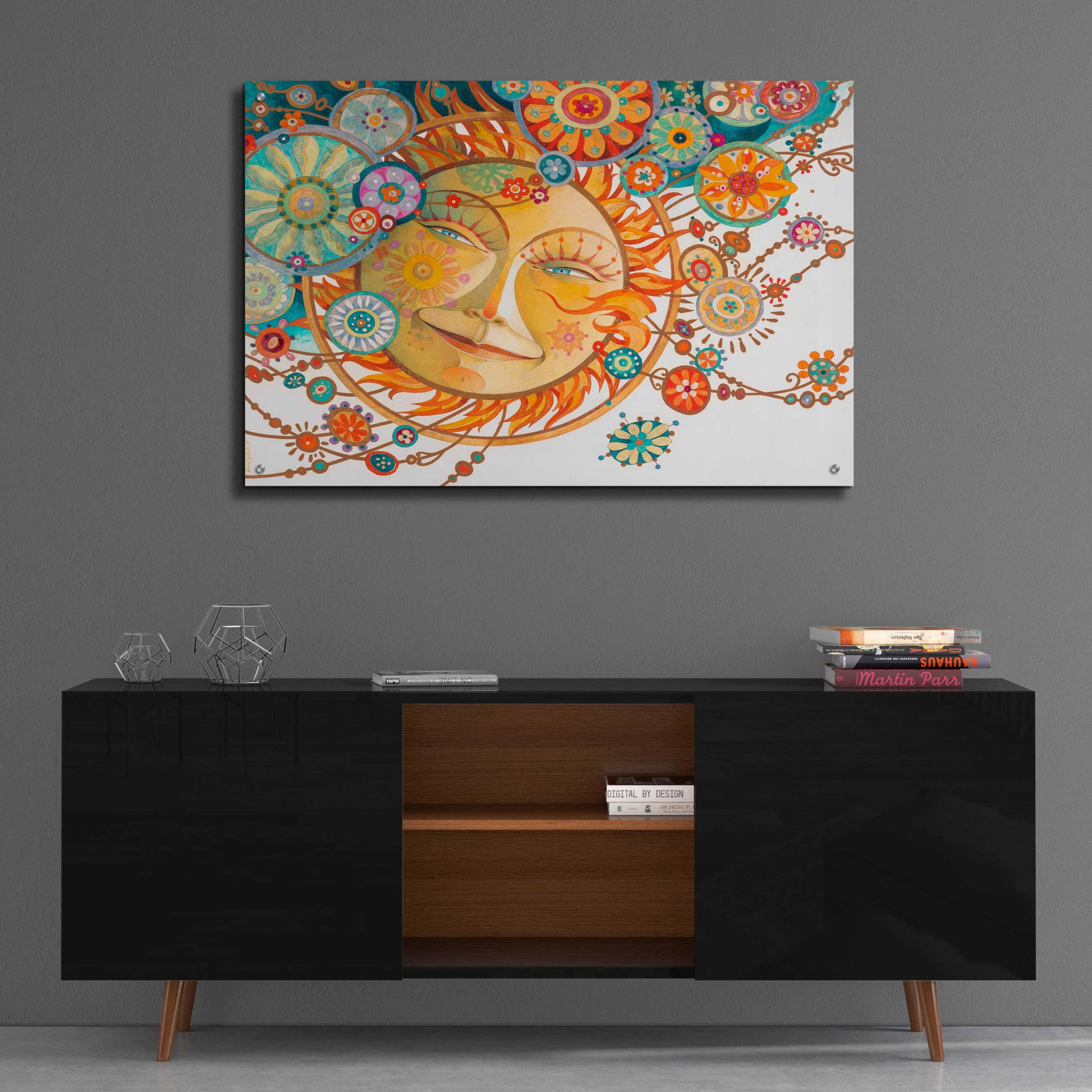 Epic Art 'The Blissful Alignment' by David Galchutt, Acrylic Glass Wall Art,36x24