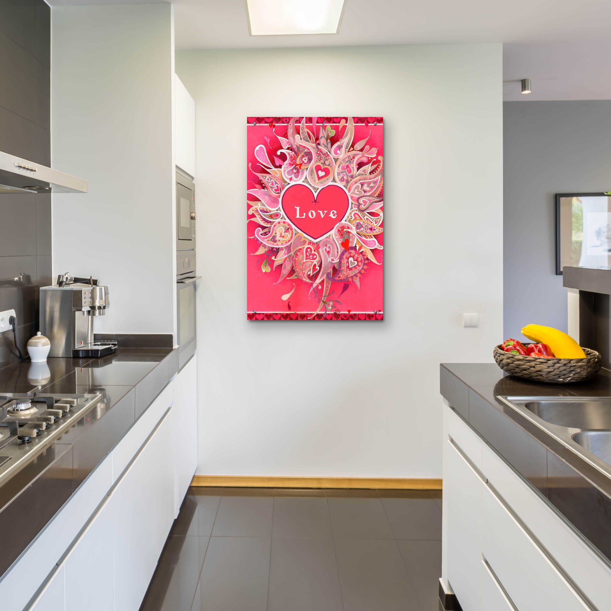 Epic Art 'Love' by David Galchutt, Acrylic Glass Wall Art,24x36