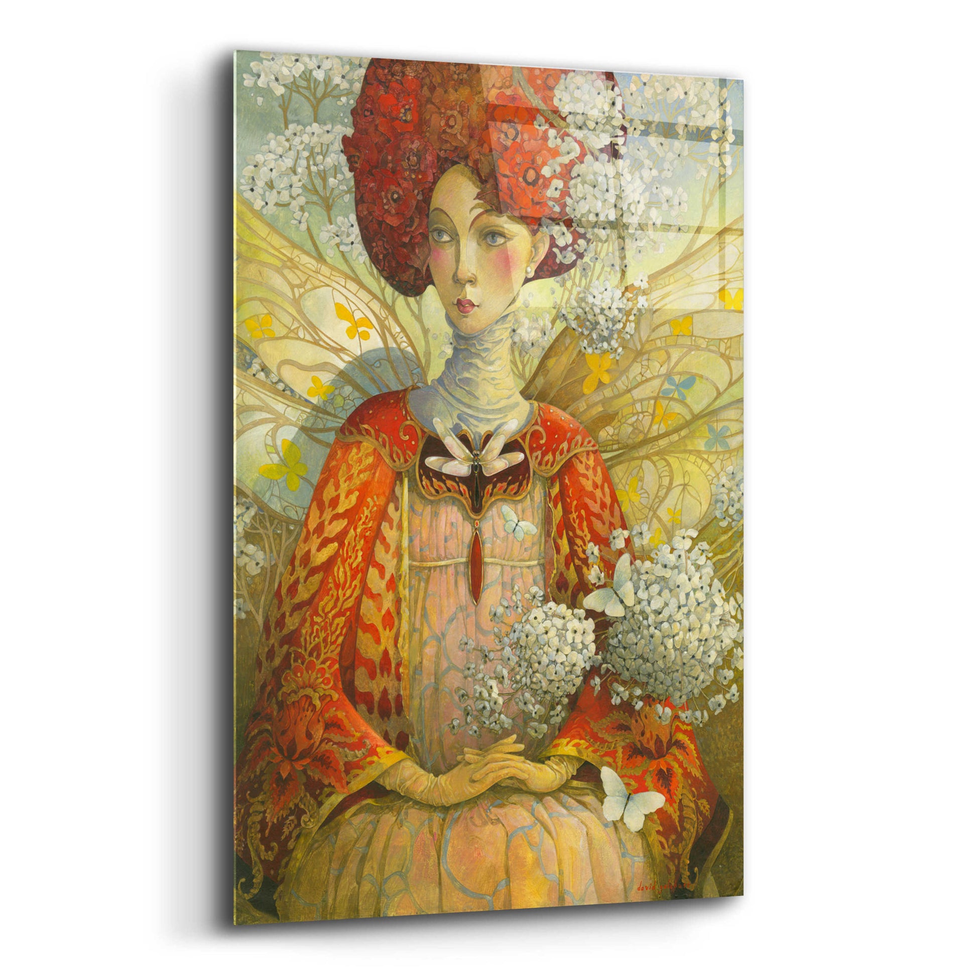 Epic Art 'The Distracted Fairy' by David Galchutt, Acrylic Glass Wall Art,12x16