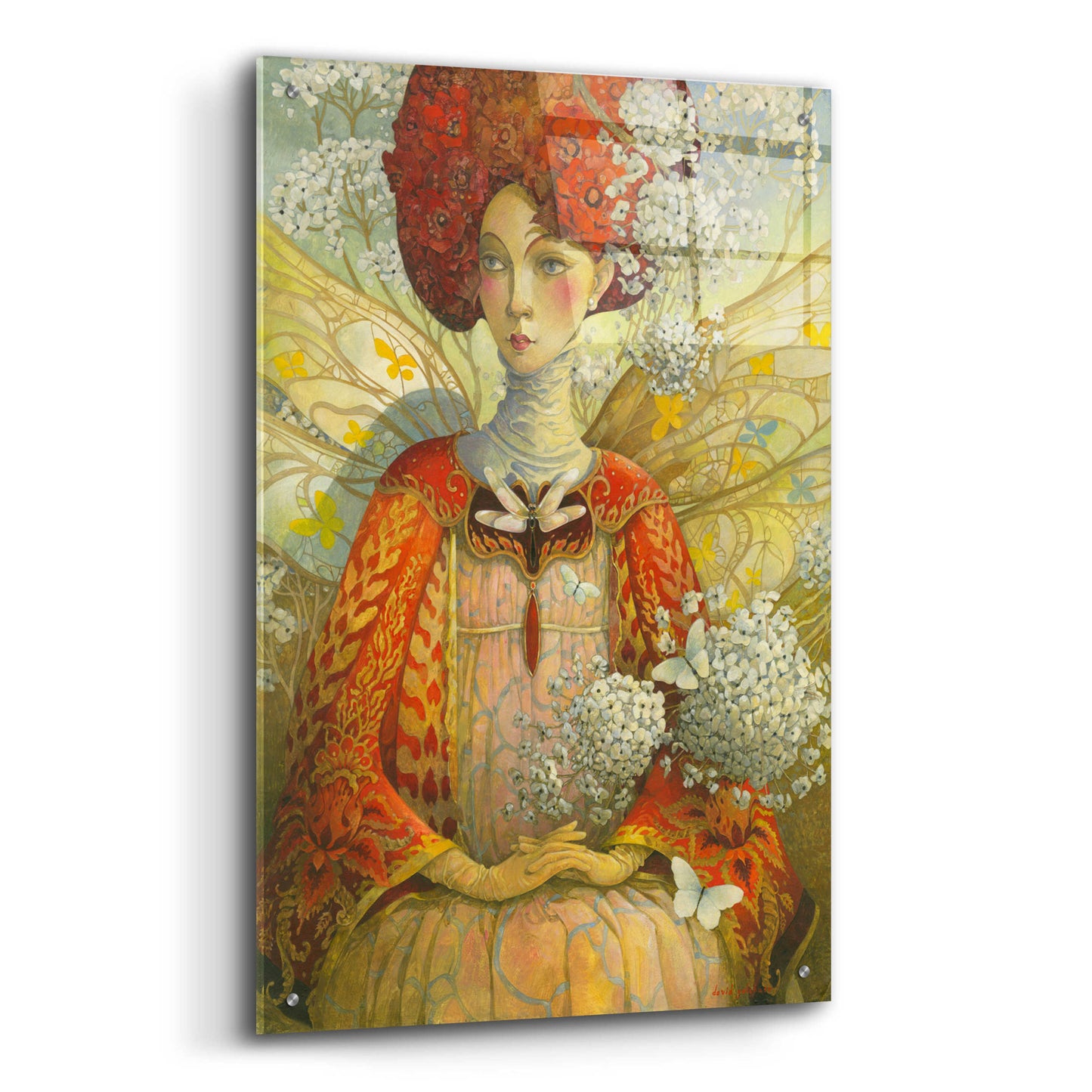 Epic Art 'The Distracted Fairy' by David Galchutt, Acrylic Glass Wall Art,24x36