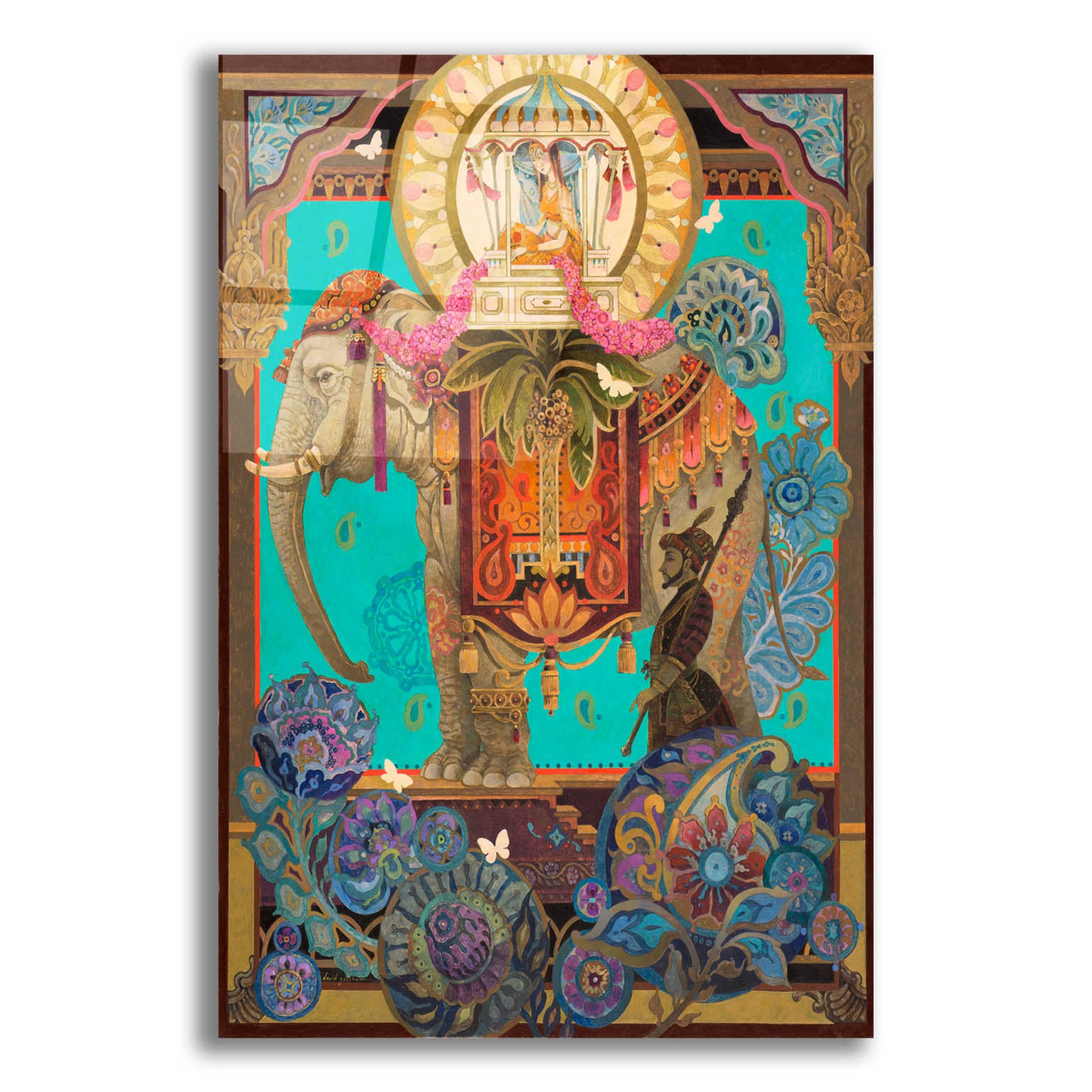 Epic Art 'The Procession' by David Galchutt, Acrylic Glass Wall Art,12x16